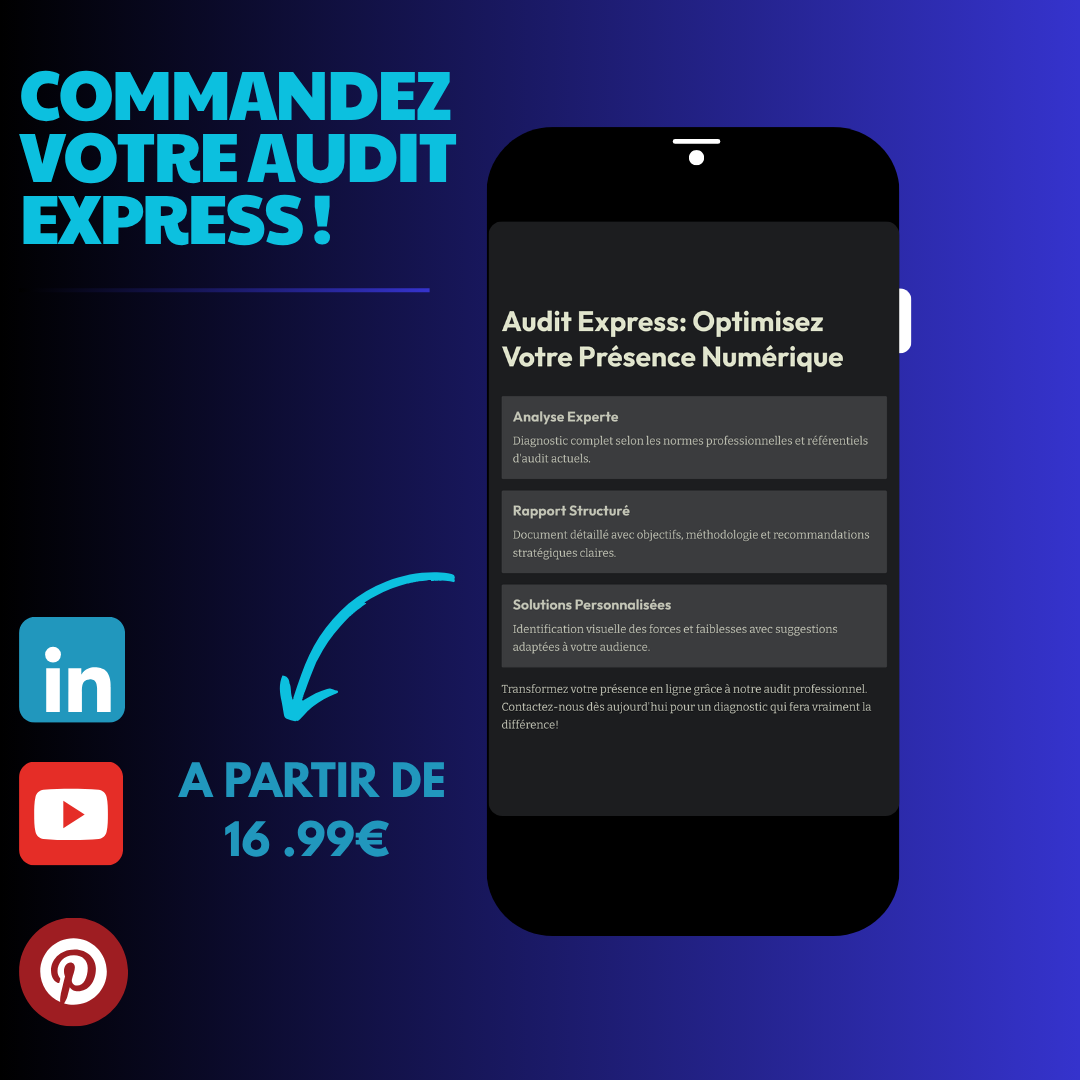 Audit de présentation ou de page web