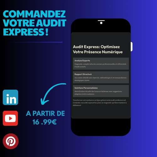 Audit de présentation ou de page web